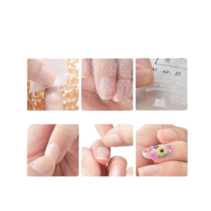 Clear Nail Adhesive Sterile Long 24 Sticks - Image 2